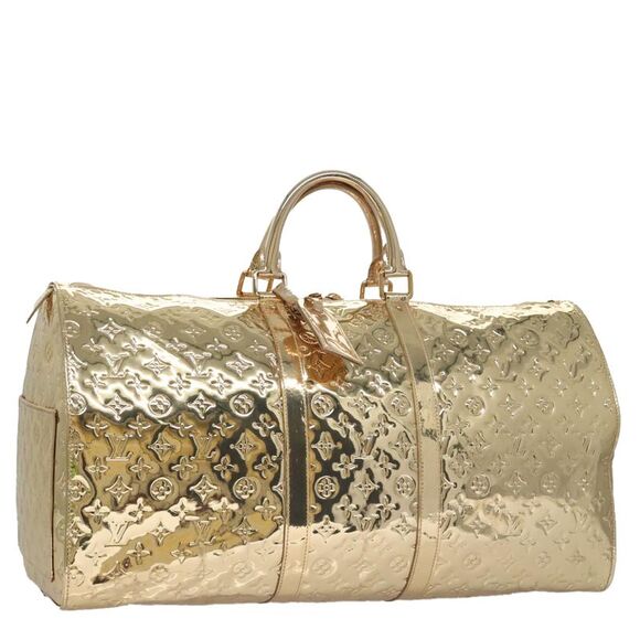 Pre Loved louis vuitton Unisex Gold Travel Bags - Picture 1 of 8